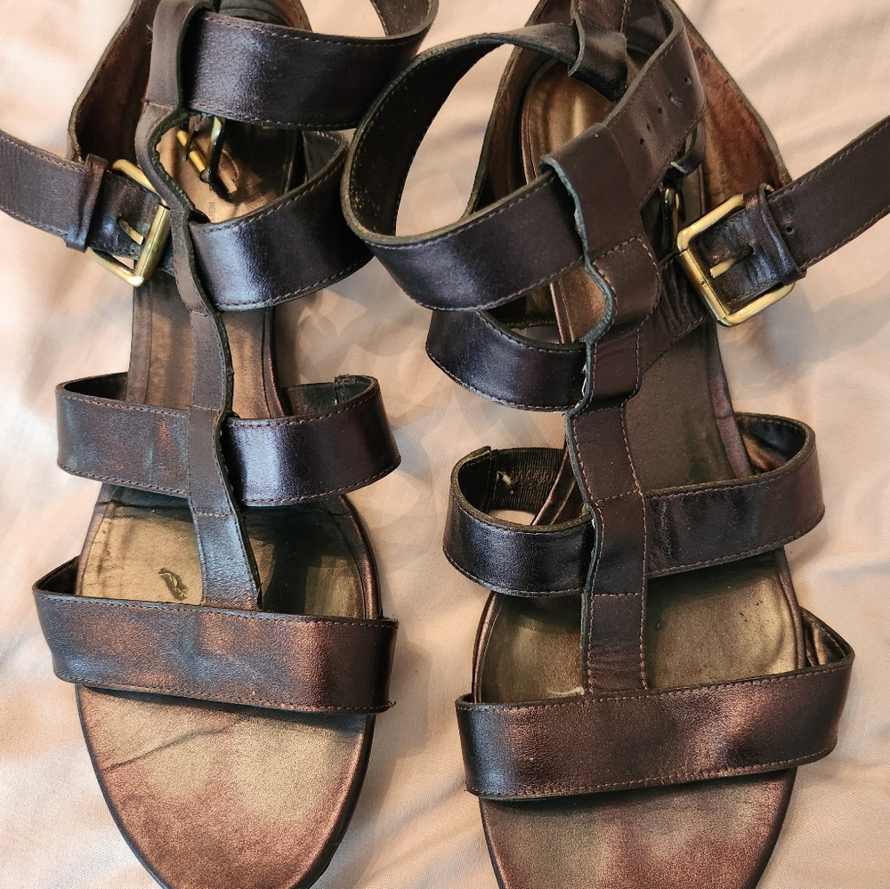 Kenneth Cole Metallic Brown Shoe